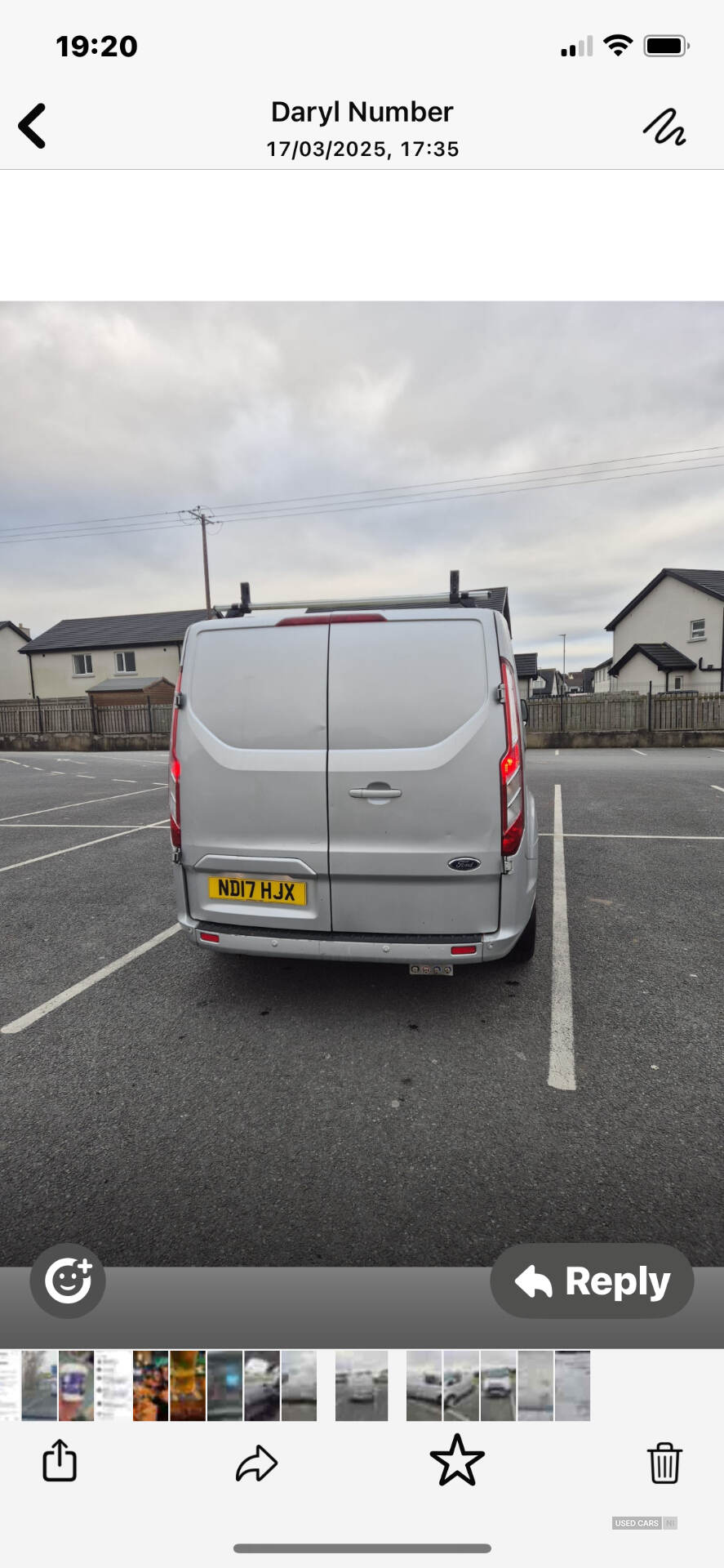 Jun 2017 Ford Transit Custom 2.0 TDCi 130ps Low Roof Limited Van