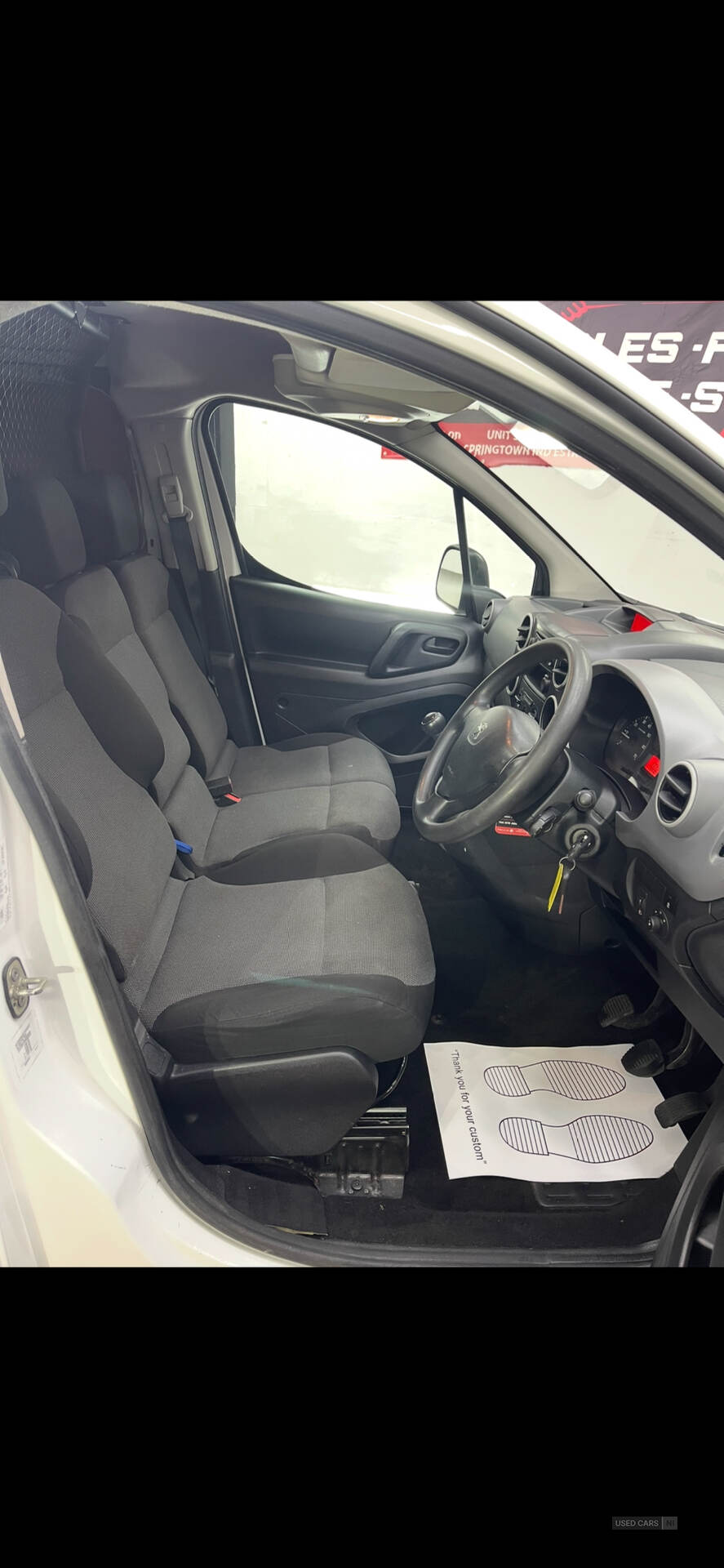 Jul 2017 Peugeot Partner 850 SE 1.6 BlueHDi 100 Van [non Start Stop]