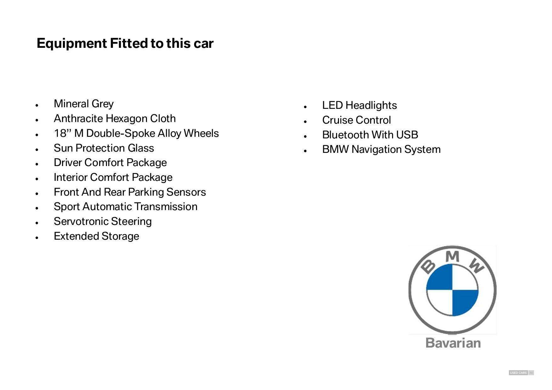 Mar 2017 BMW 1 Series 120d xDrive M Sport 5dr [Nav] Step Auto