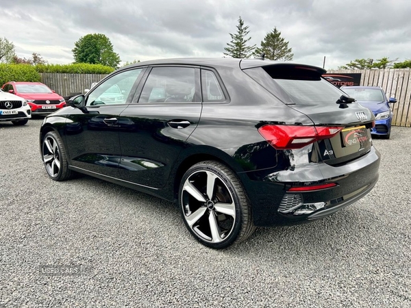 Audi A3 1.0 TFSI 30 Technik Sportback 5dr Petrol Manual Euro 6 (s/s) (110 ps) in Antrim