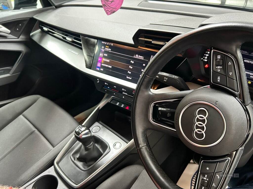 Audi A3 1.0 TFSI 30 Technik Sportback 5dr Petrol Manual Euro 6 (s/s) (110 ps) in Antrim