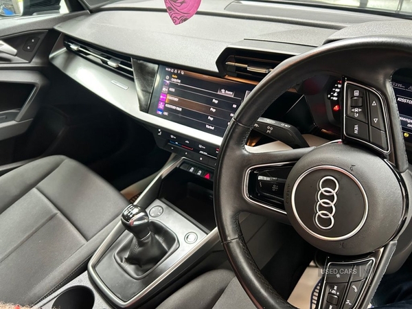 Audi A3 1.0 TFSI 30 Technik Sportback 5dr Petrol Manual Euro 6 (s/s) (110 ps) in Antrim