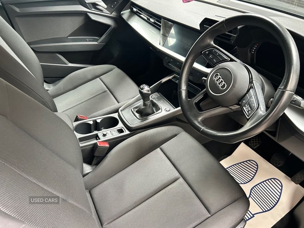 Audi A3 1.0 TFSI 30 Technik Sportback 5dr Petrol Manual Euro 6 (s/s) (110 ps) in Antrim