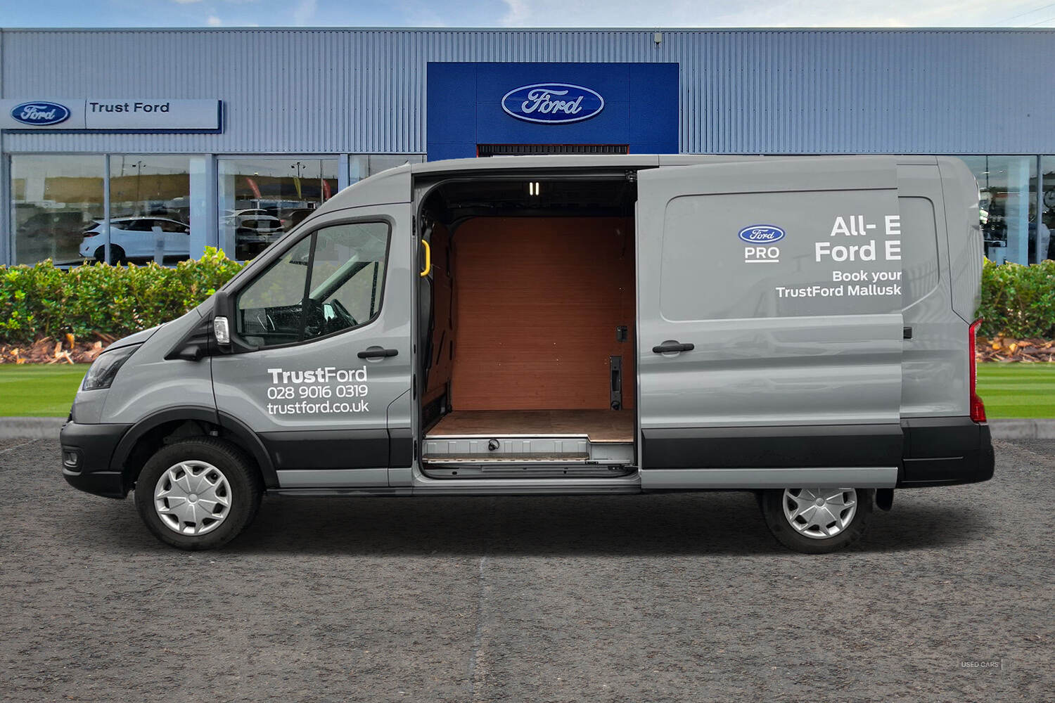 Mar 2024 Ford Transit 135kW 68kWh H2 Trend Van Auto