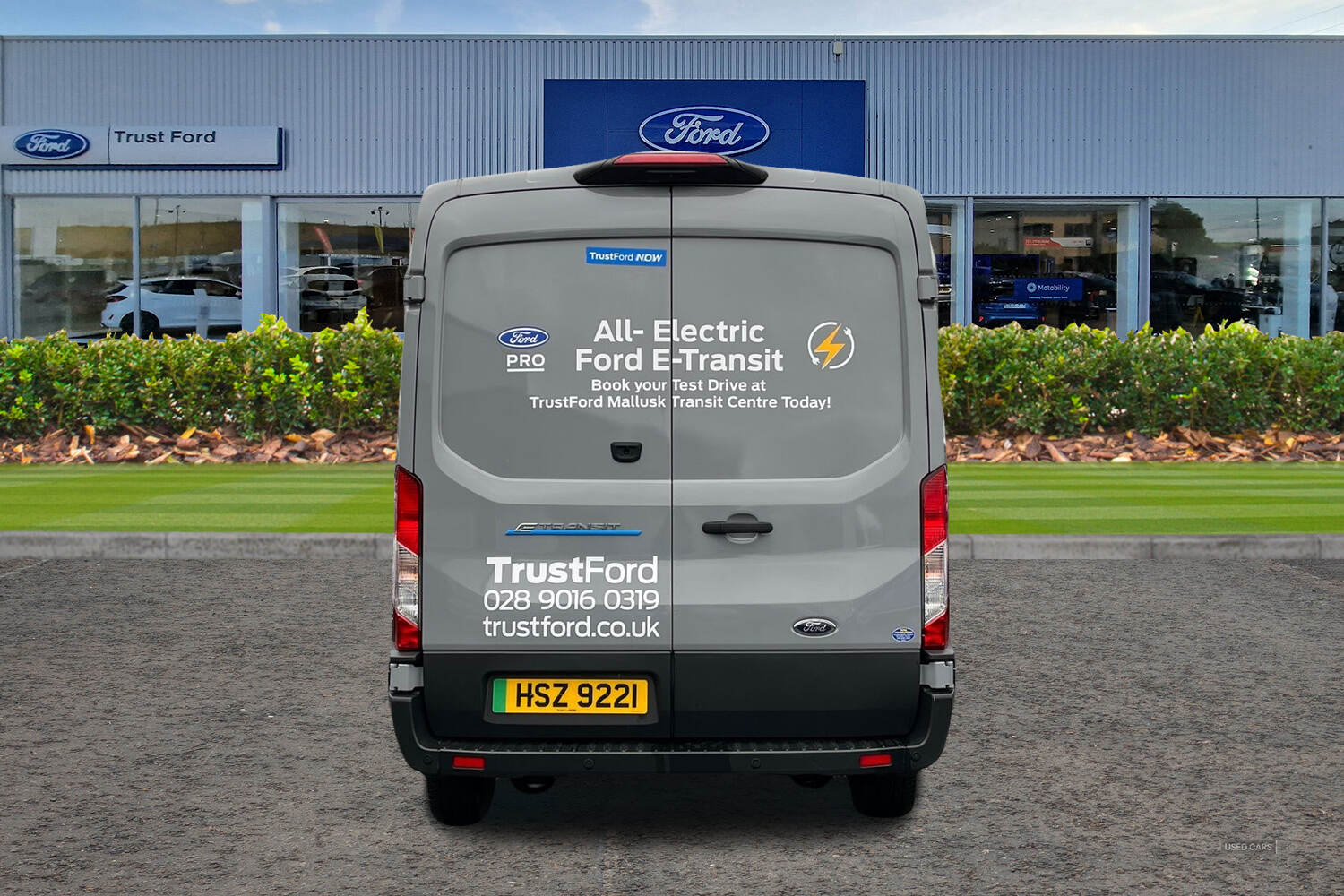 Mar 2024 Ford Transit 135kW 68kWh H2 Trend Van Auto