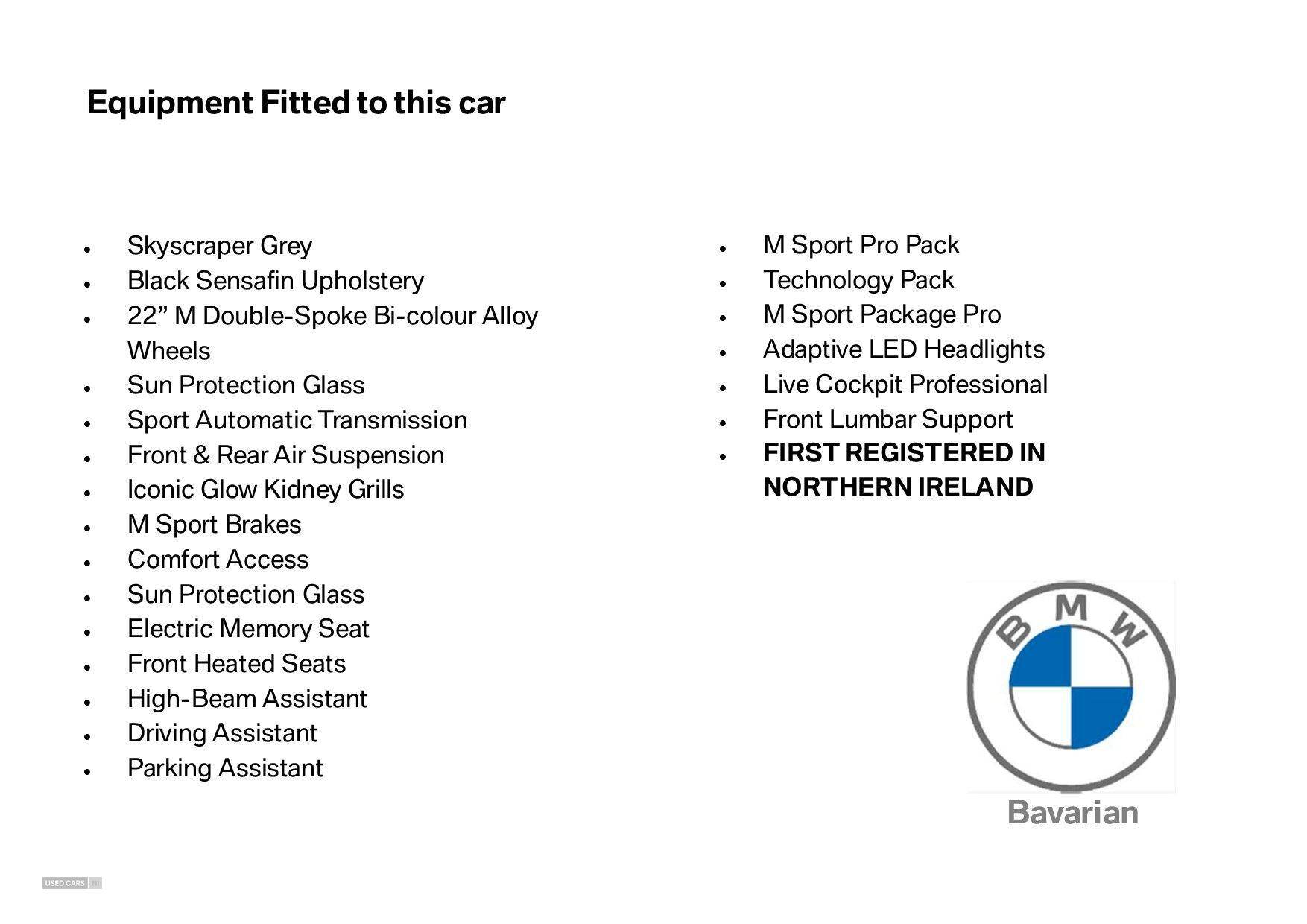 Nov 2023 BMW X5 xDrive50e M Sport 5dr Auto