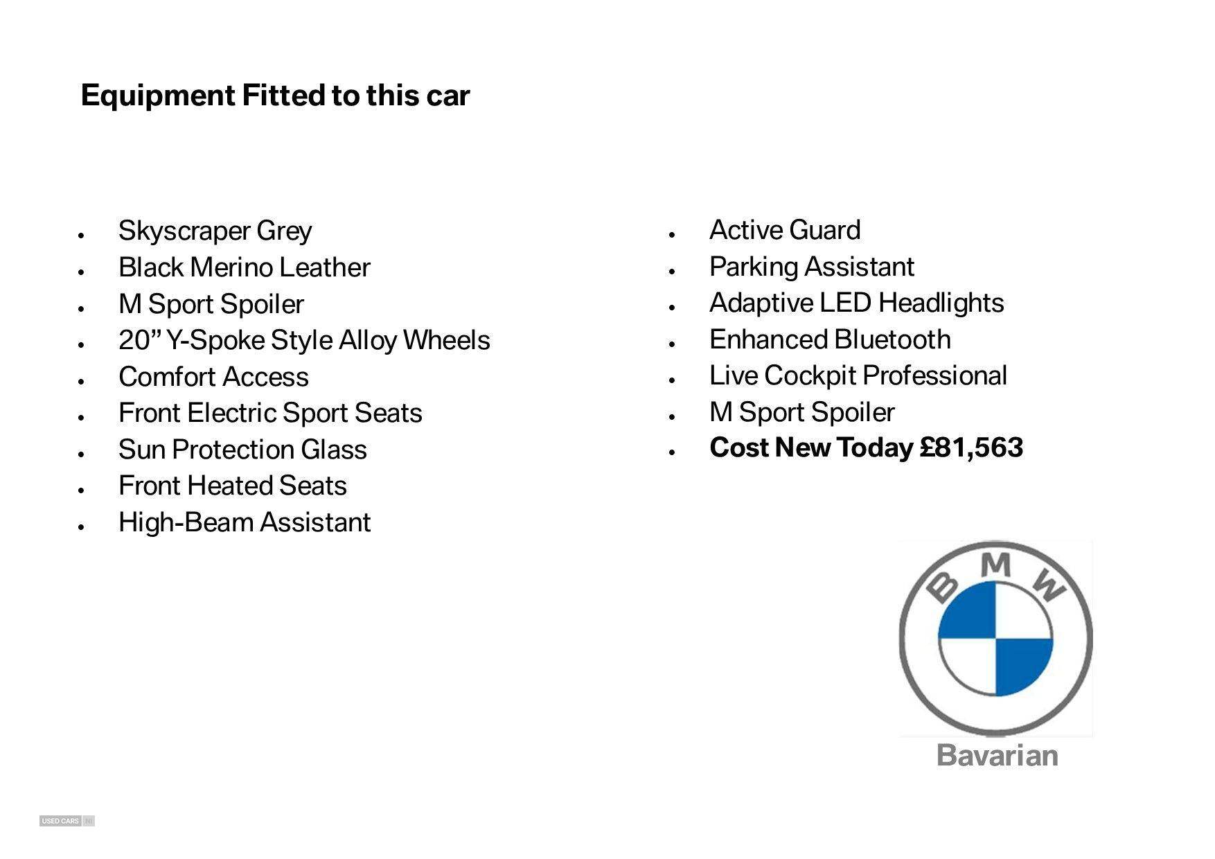 Jan 2024 BMW 8 Series 840i M Sport 2dr Auto