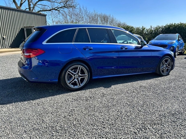 Mercedes-Benz C-Class 2.0 C220d AMG Line Edition Estate 5dr Diesel G-Tronic+ Euro 6 (s/s) (194 ps) in Antrim