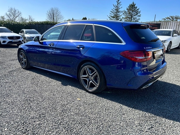 Mercedes-Benz C-Class 2.0 C220d AMG Line Edition Estate 5dr Diesel G-Tronic+ Euro 6 (s/s) (194 ps) in Antrim