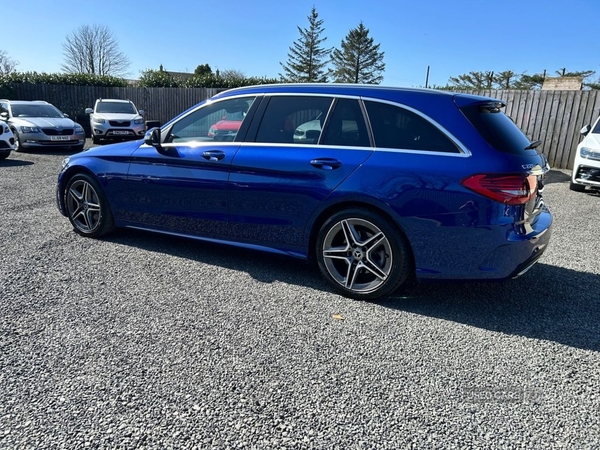 Mercedes-Benz C-Class 2.0 C220d AMG Line Edition Estate 5dr Diesel G-Tronic+ Euro 6 (s/s) (194 ps) in Antrim