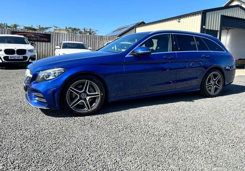 Mercedes-Benz C-Class 2.0 C220d AMG Line Edition Estate 5dr Diesel G-Tronic+ Euro 6 (s/s) (194 ps) in Antrim