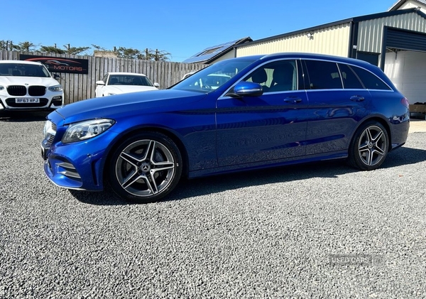 Mercedes-Benz C-Class 2.0 C220d AMG Line Edition Estate 5dr Diesel G-Tronic+ Euro 6 (s/s) (194 ps) in Antrim