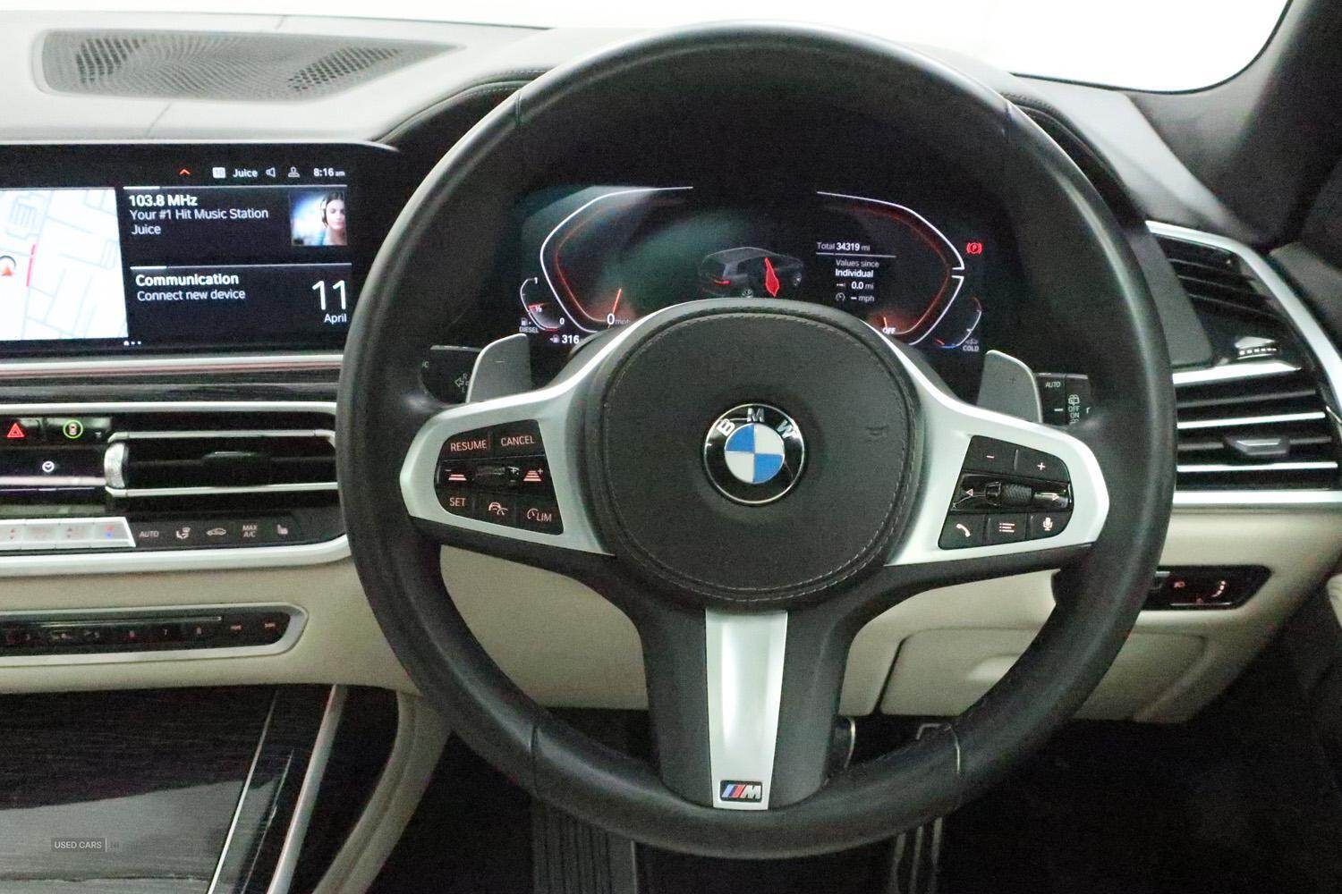Mar 2022 BMW X7 xDrive40d MHT M Sport 5dr Step Auto