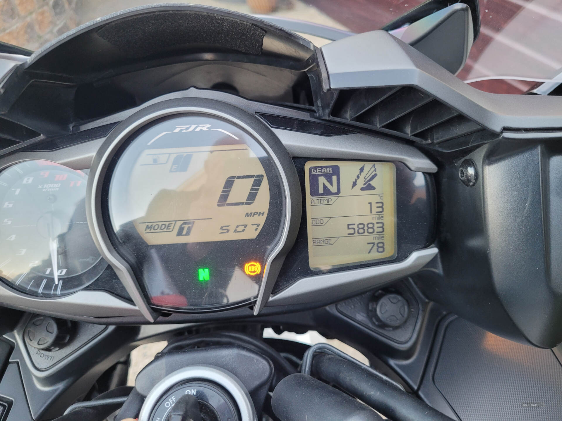 Aug 2018 Yamaha FJR1300 Only 5800 Miles