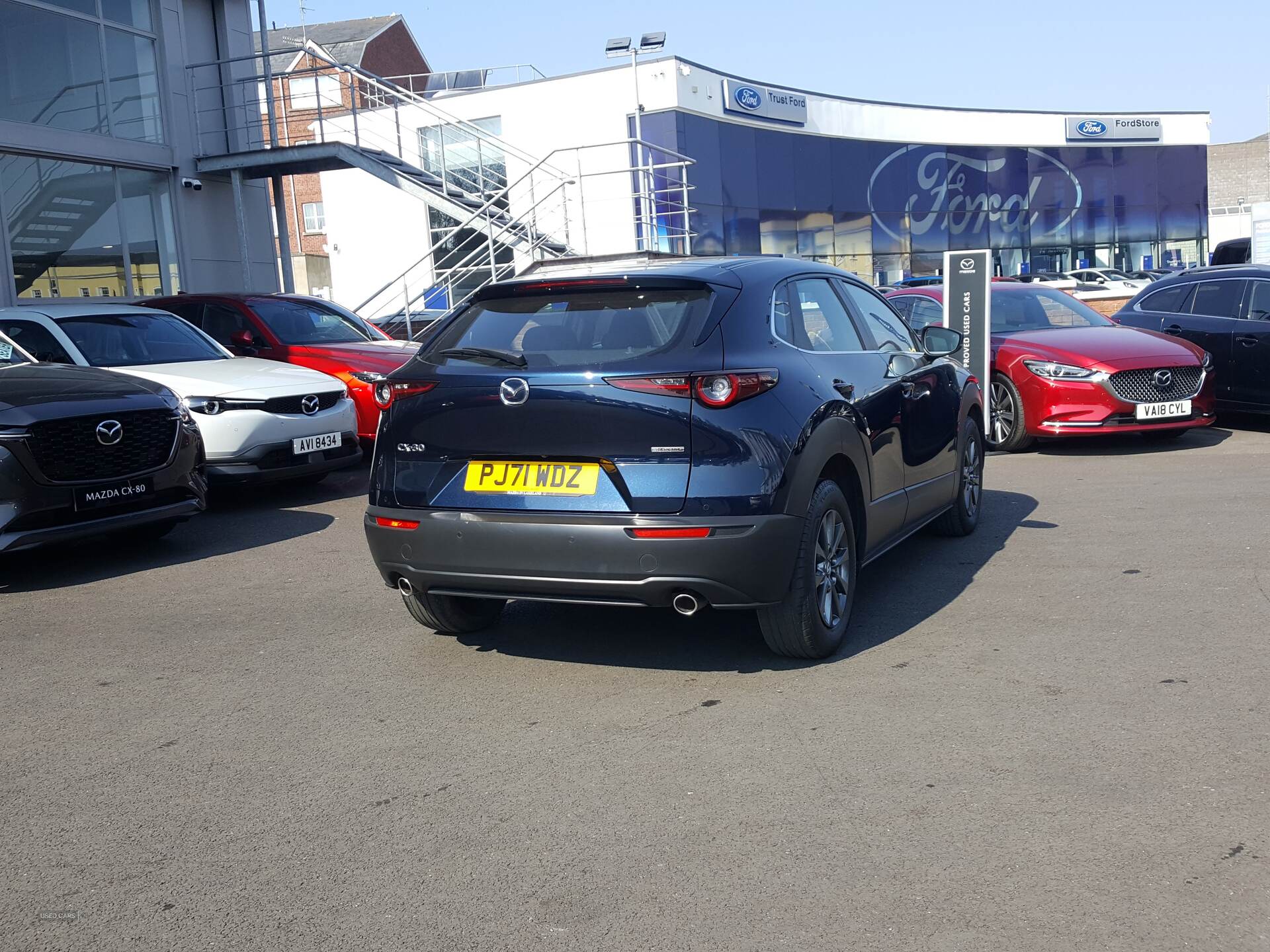 Jan 2022 Mazda CX-30 2.0 e-Skyactiv G MHEV SE-L Lux 5dr