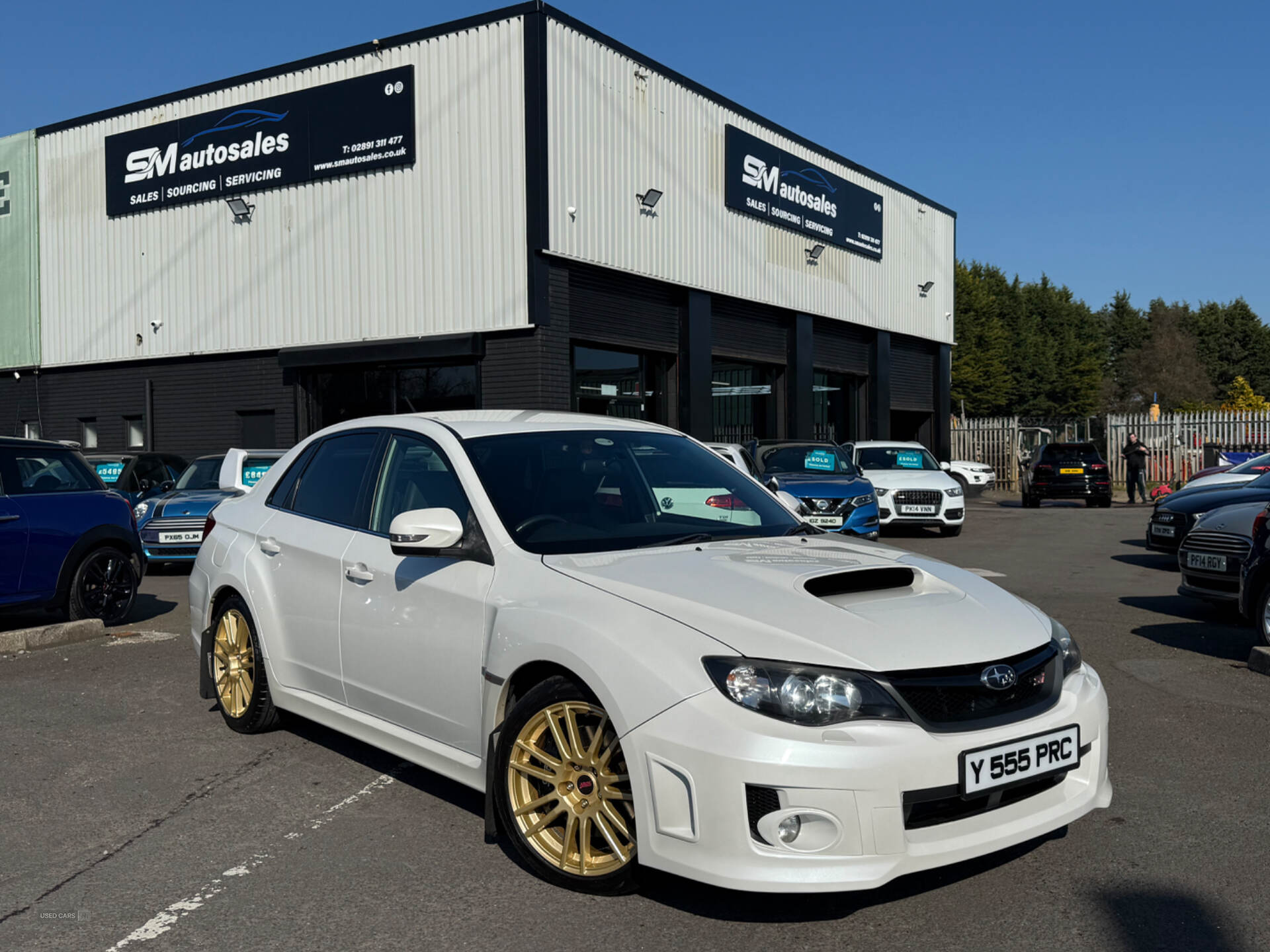 Subaru WRX STI SALOON in Down