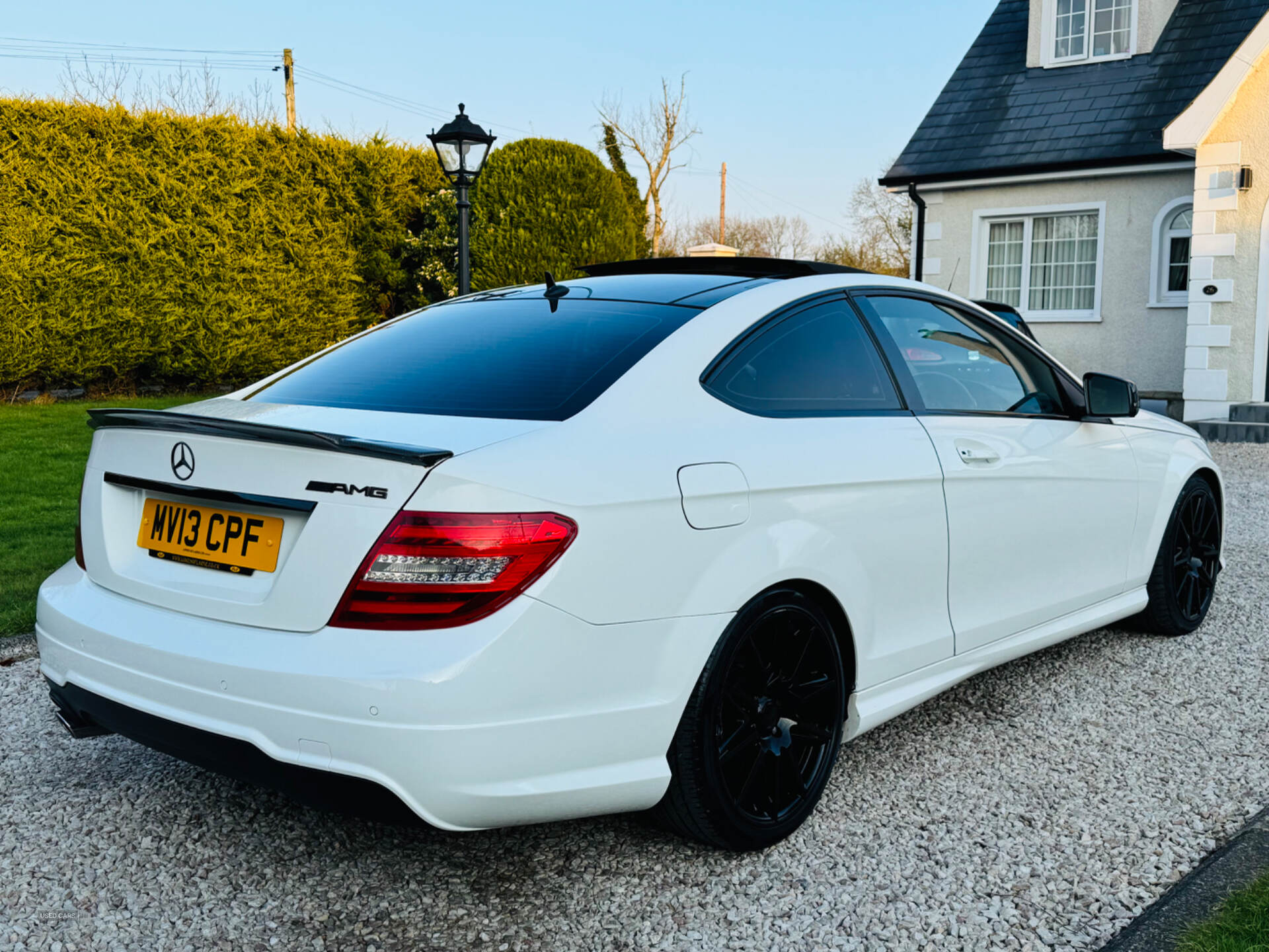 Apr 2013 Mercedes C-Class C220 CDI BlueEFFICIENCY AMG Sport 2dr Auto