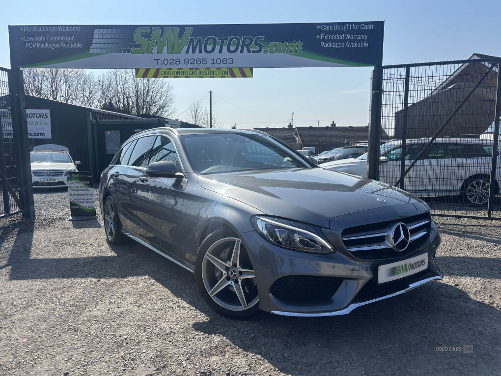 Mar 2018 Mercedes-Benz C-Class C220d AMG Line 5dr 9G-Tronic