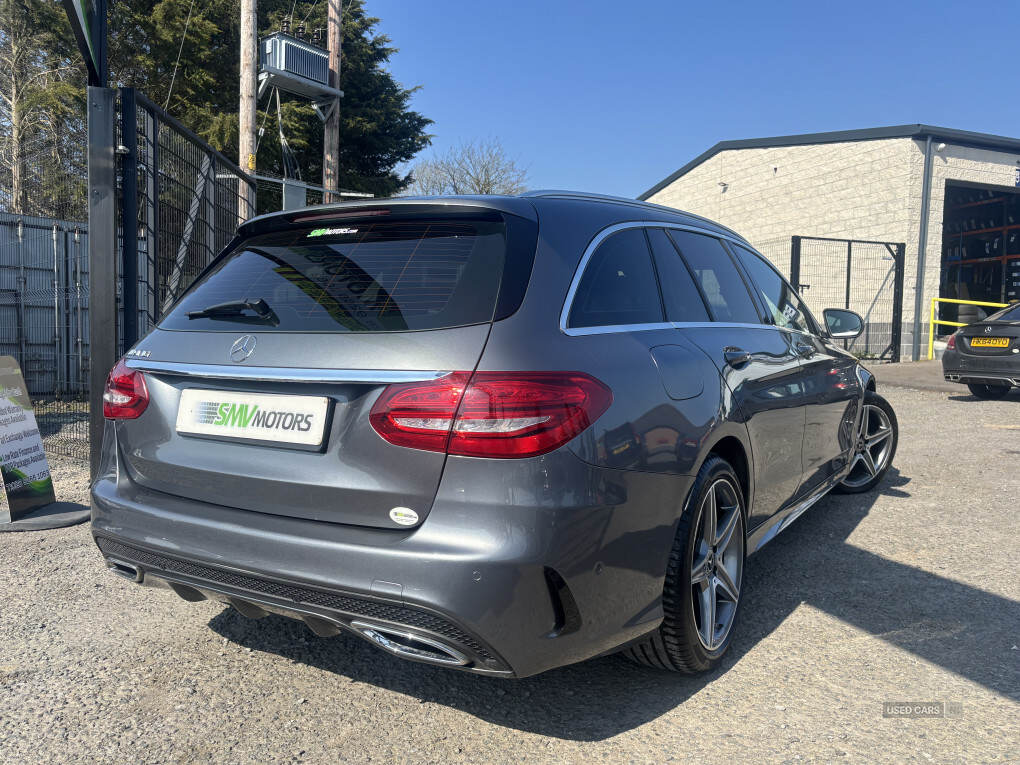 Mar 2018 Mercedes-Benz C-Class C220d AMG Line 5dr 9G-Tronic