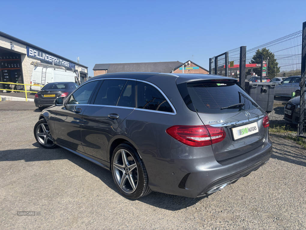 Mar 2018 Mercedes-Benz C-Class C220d AMG Line 5dr 9G-Tronic