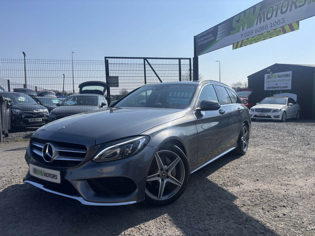Mar 2018 Mercedes-Benz C-Class C220d AMG Line 5dr 9G-Tronic