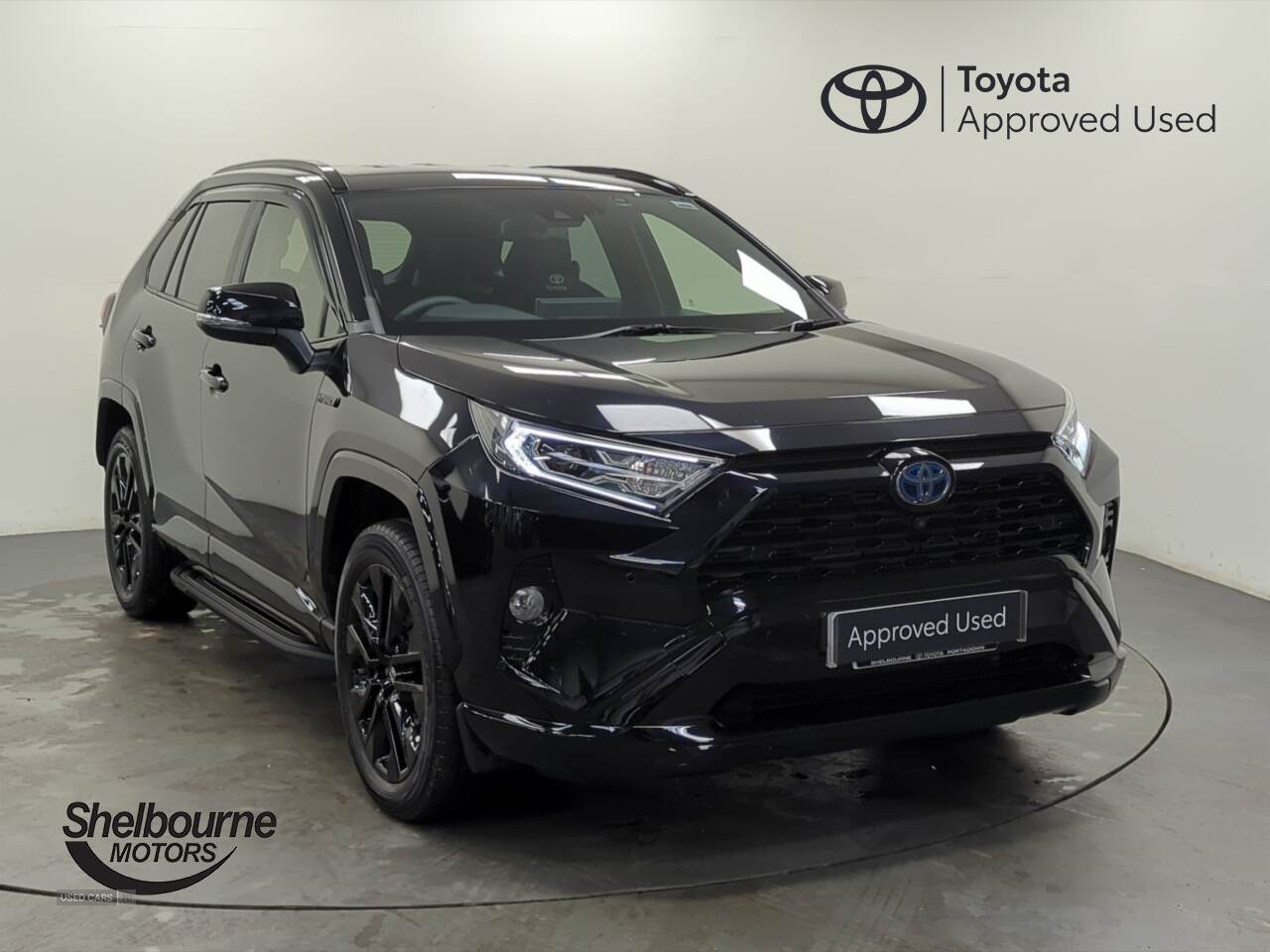 Sep 2021 Toyota RAV4 2.5 VVT-i Hybrid Black Edition 5dr CVT 2WD