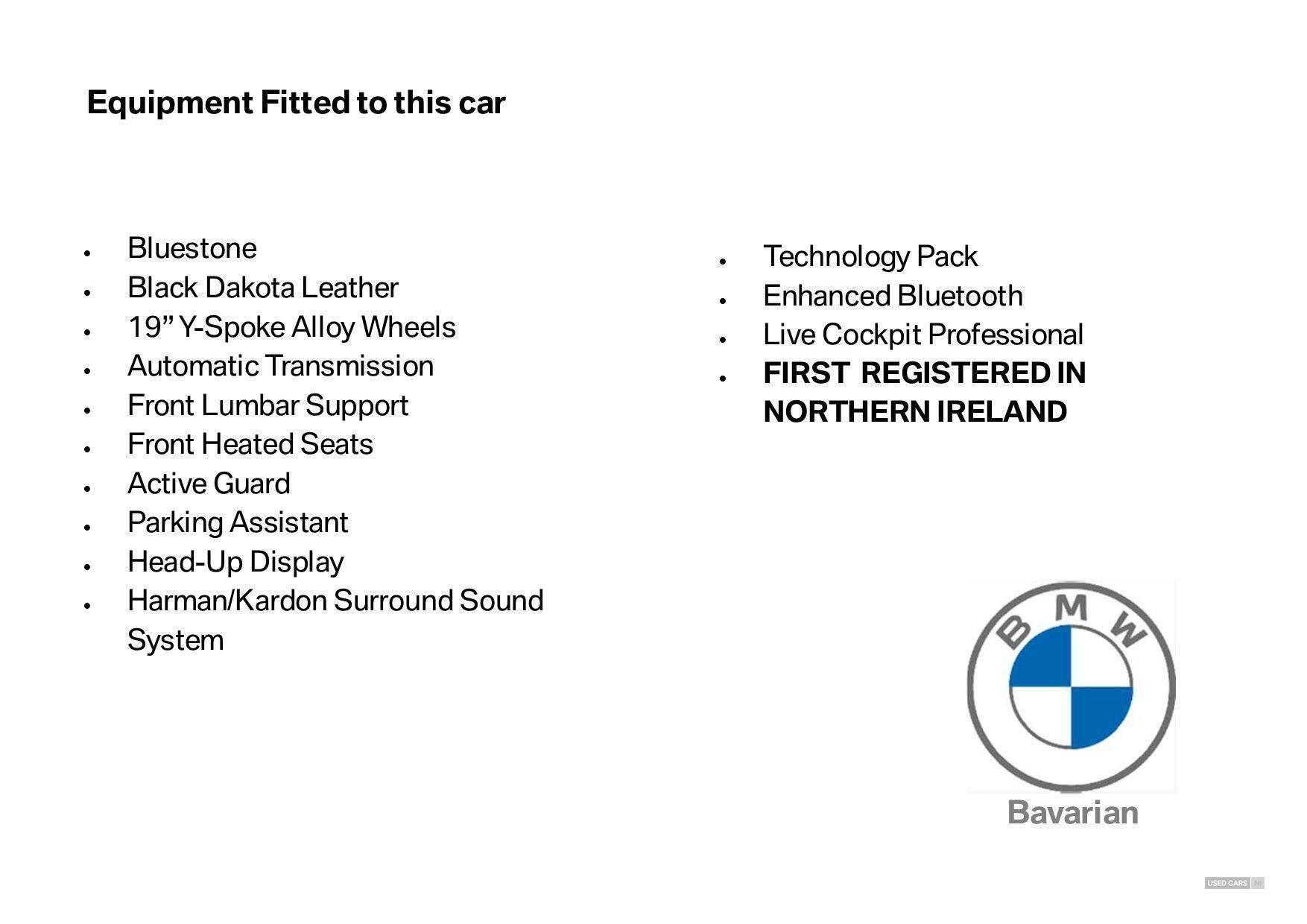 Mar 2022 BMW 5 Series 520i MHT M Sport 5dr Step Auto