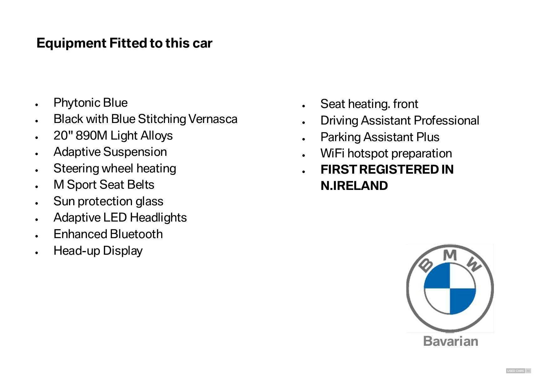 Sep 2022 BMW iX3 210kW M Sport Pro 80kWh 5dr Auto