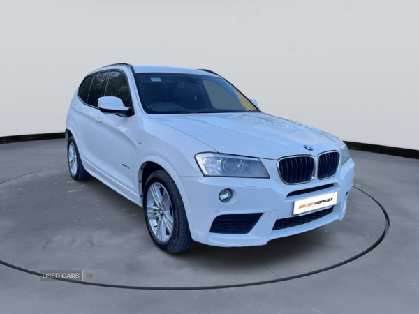 BMW X3 X-DRIVE 20D M-SPORT 4WD AUTO in Antrim