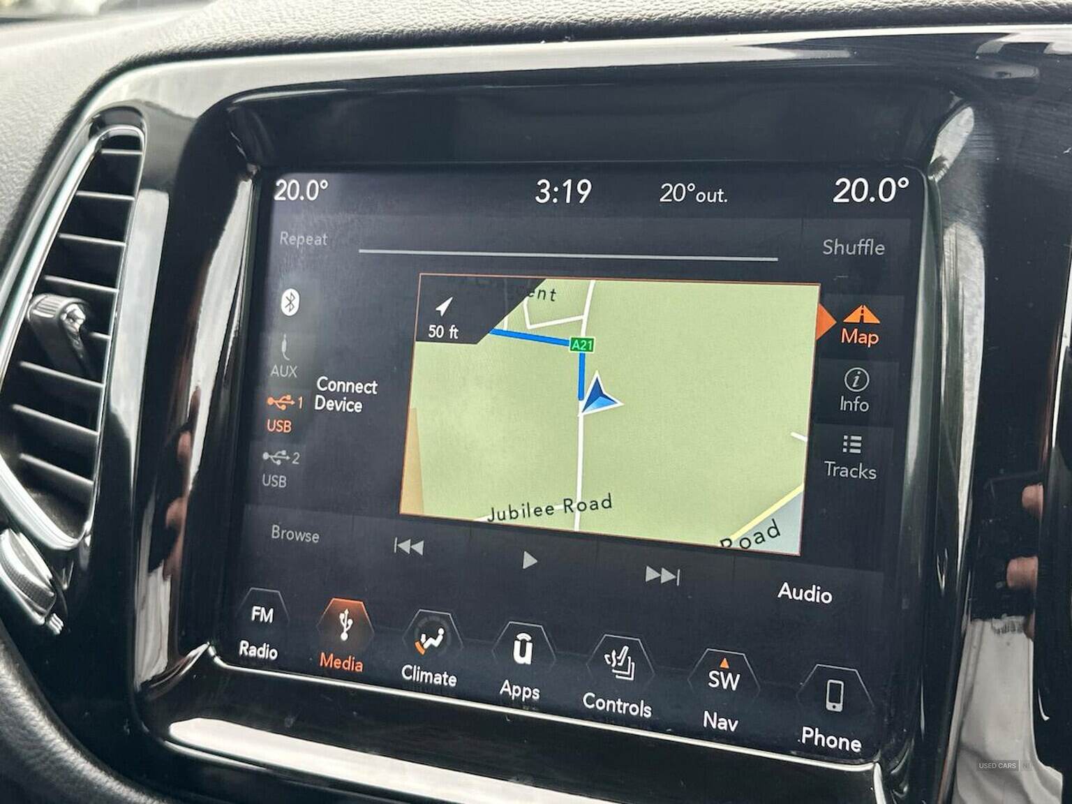 Oct 2020 Jeep Compass 1.4 Multiair 140 Limited 5Dr [2Wd]