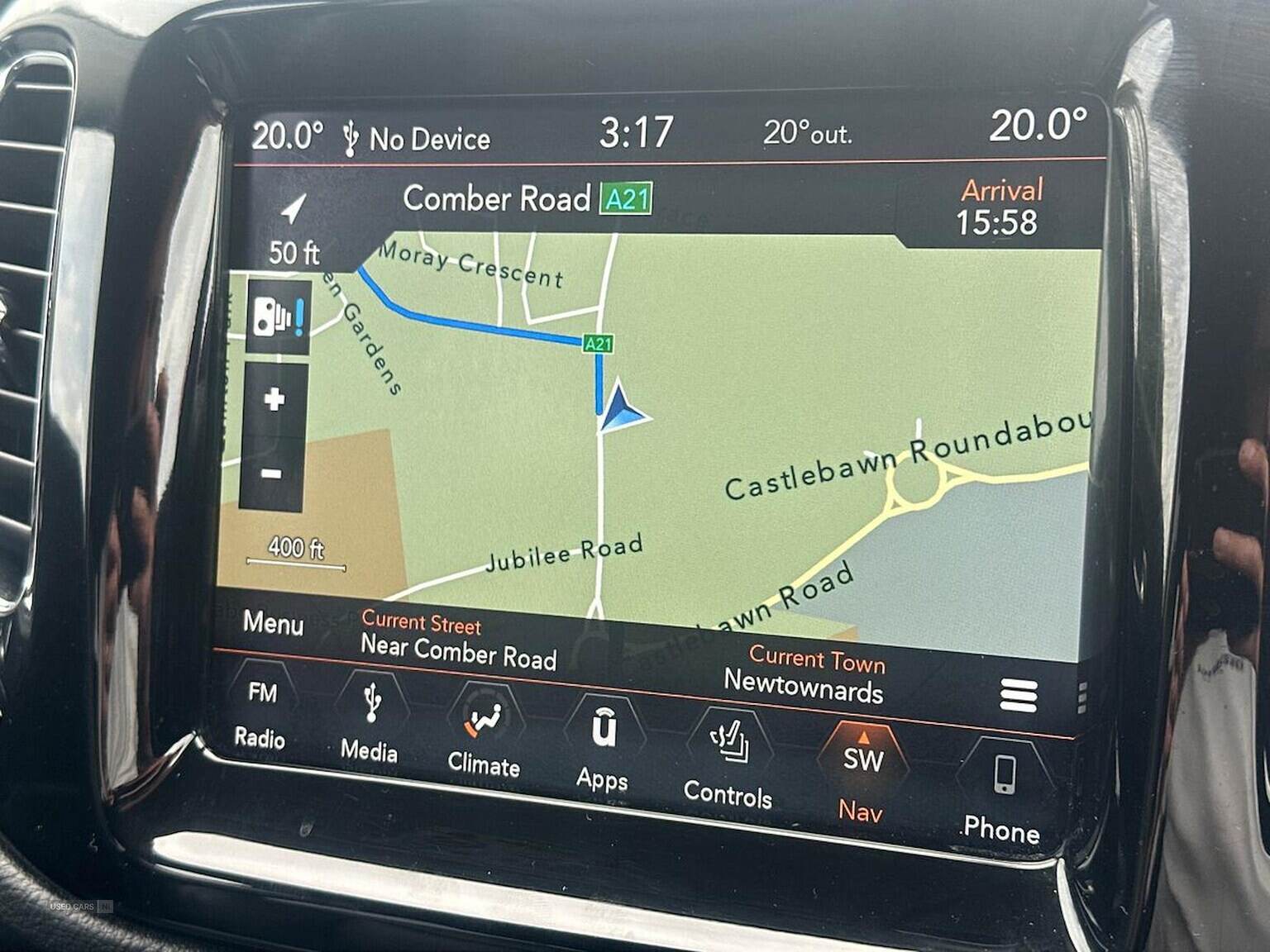 Oct 2020 Jeep Compass 1.4 Multiair 140 Limited 5Dr [2Wd]
