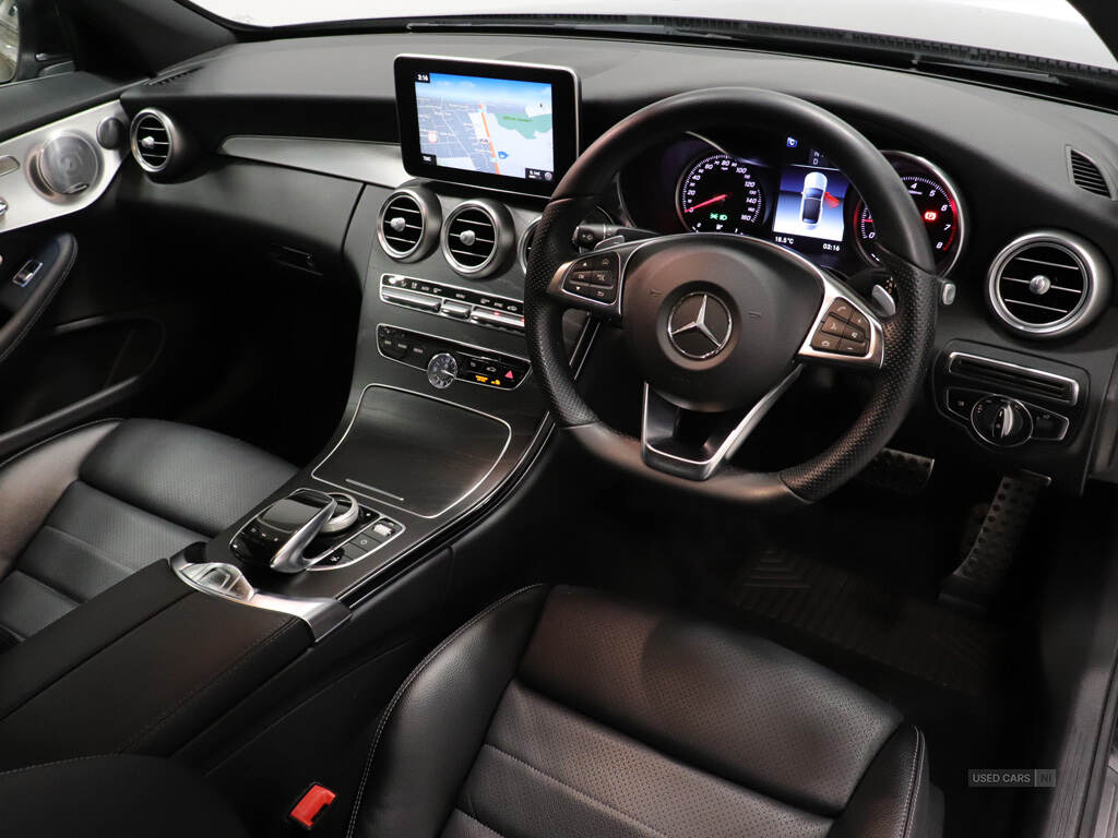 Feb 2018 Mercedes-Benz C Class C200 AMG Line Premium Plus 2dr Auto