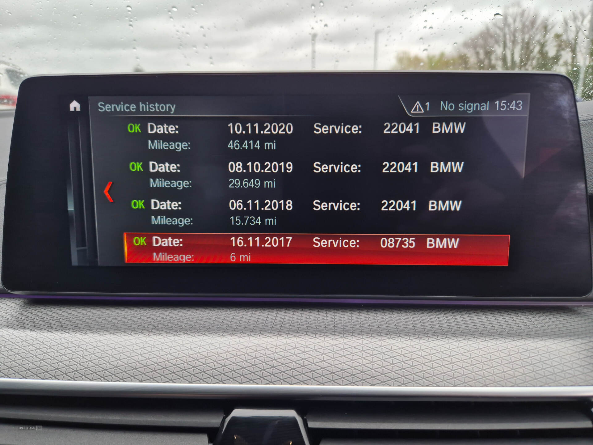 Nov 2017 BMW 5 Series 520d xDrive M Sport 4dr Auto