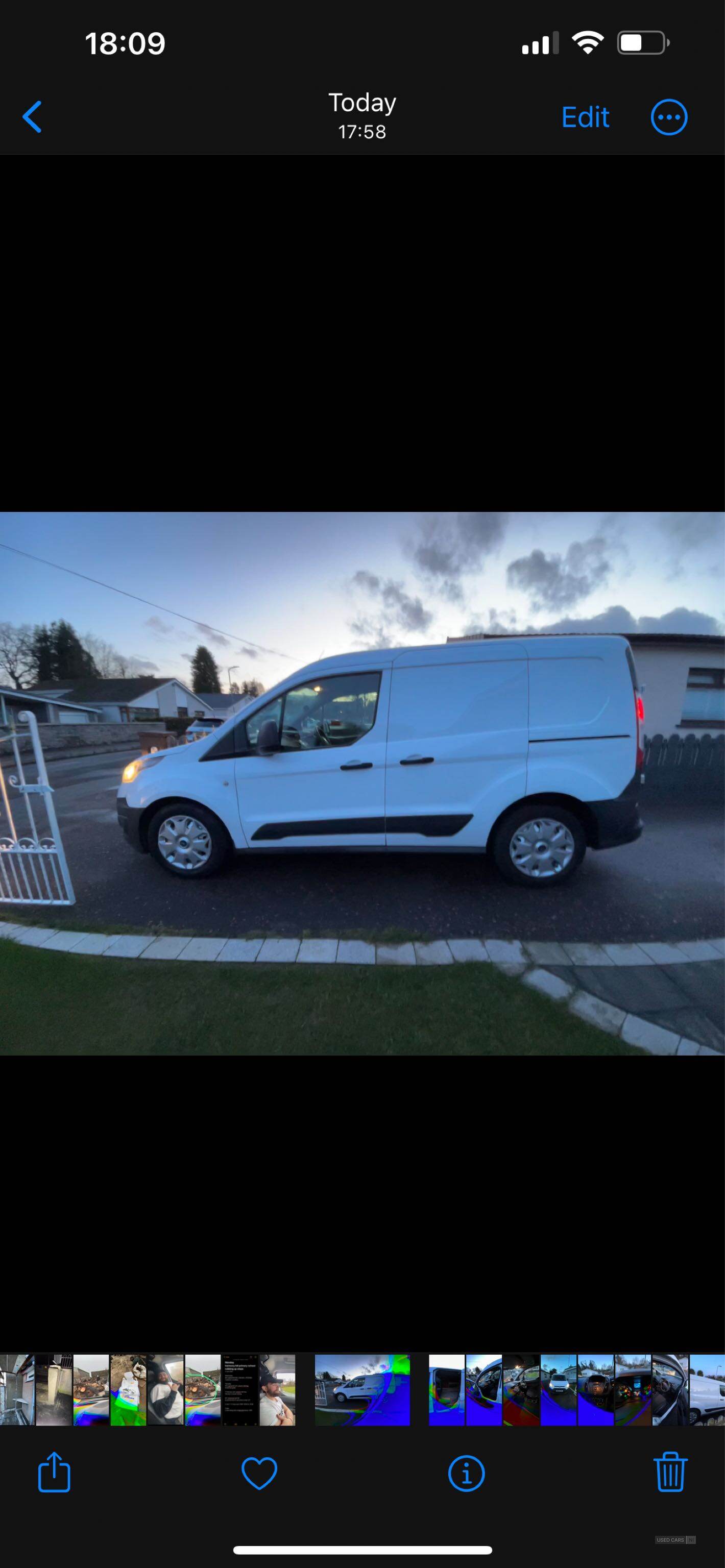 Feb 2016 Ford Transit Connect 1.6 TDCi 75ps Van