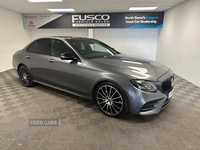 Mercedes-Benz E-Class 2.0 E220d AMG Line Night Edition (Premium Plus) Saloon 4dr Diesel G-Tronic+ Euro 6 (s/s) (194 ps) Panamericana Grille, Panoramic Roof in Down