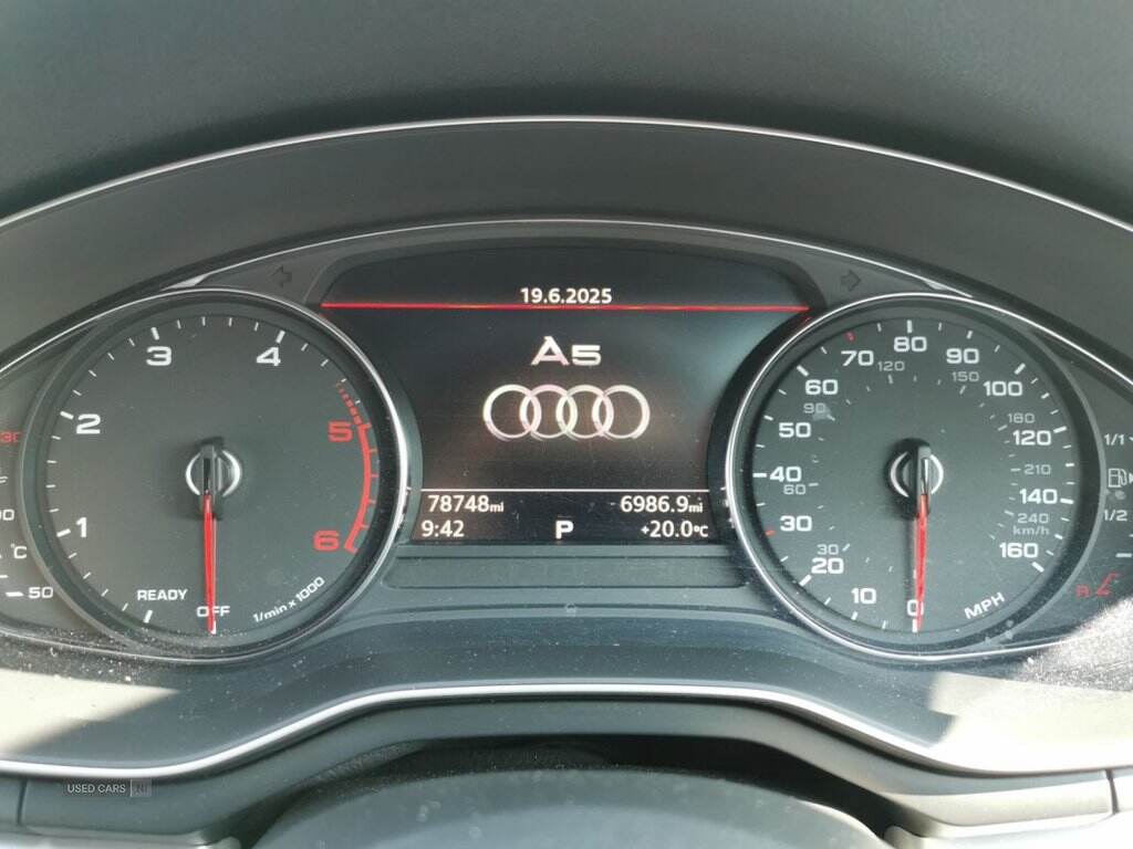Jun 2017 Audi A5 2.0 TDI Ultra S Line 2dr S Tronic