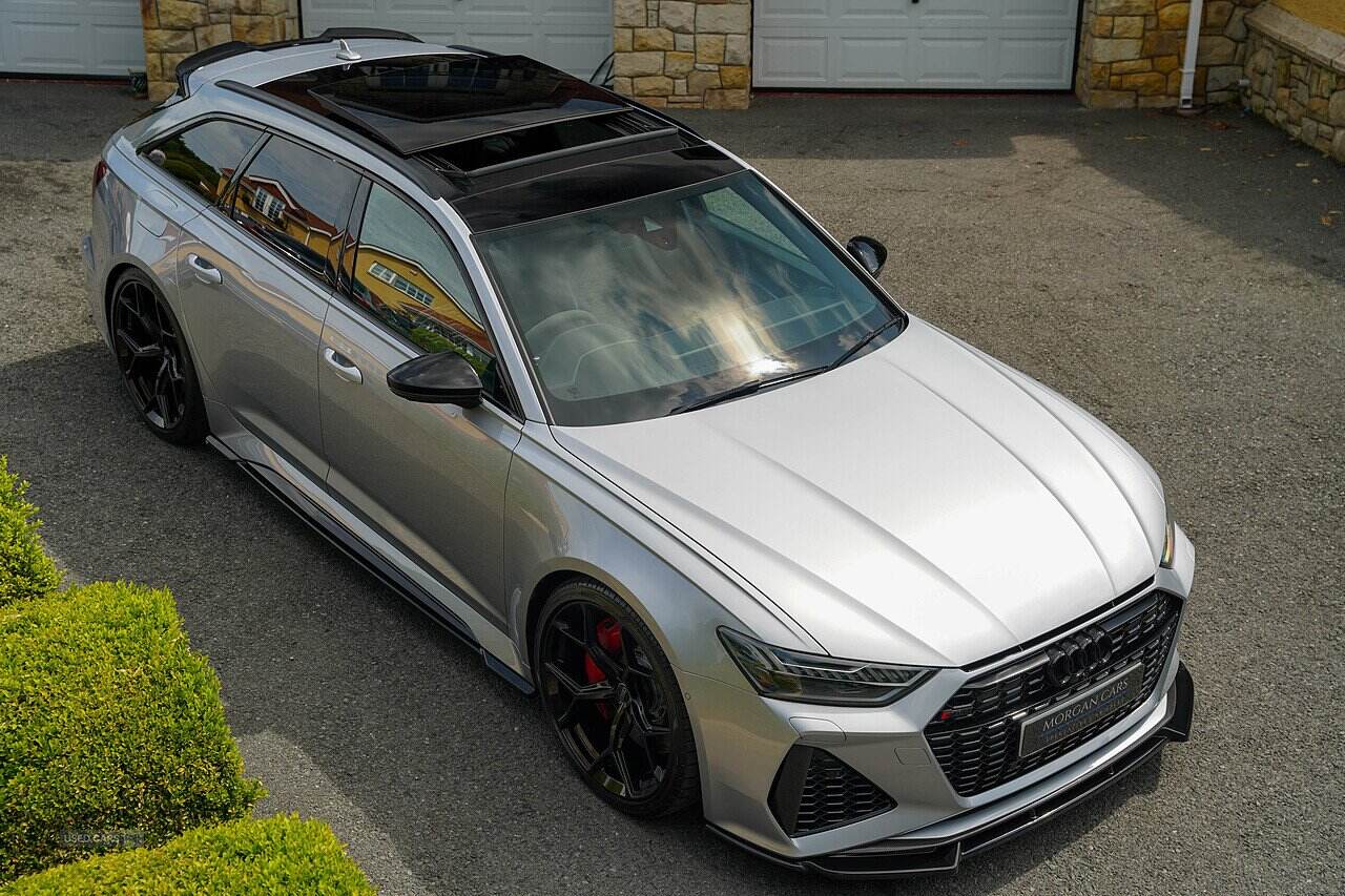 Apr 2021 Audi RS6 RS 6 TFSI Quattro Carbon Black 5dr Tiptronic