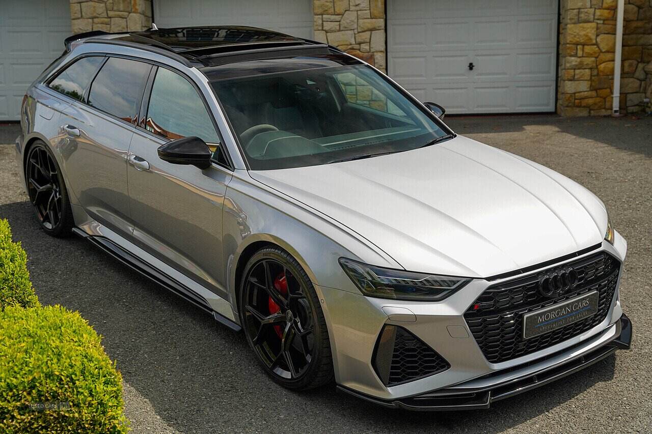 Apr 2021 Audi RS6 RS 6 TFSI Quattro Carbon Black 5dr Tiptronic