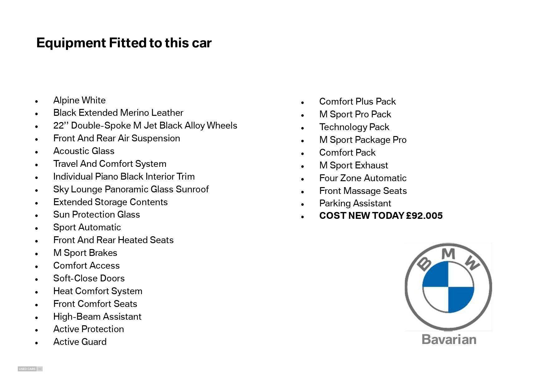 Jul 2024 BMW X5 xDrive30d MHT M Sport 5dr Auto