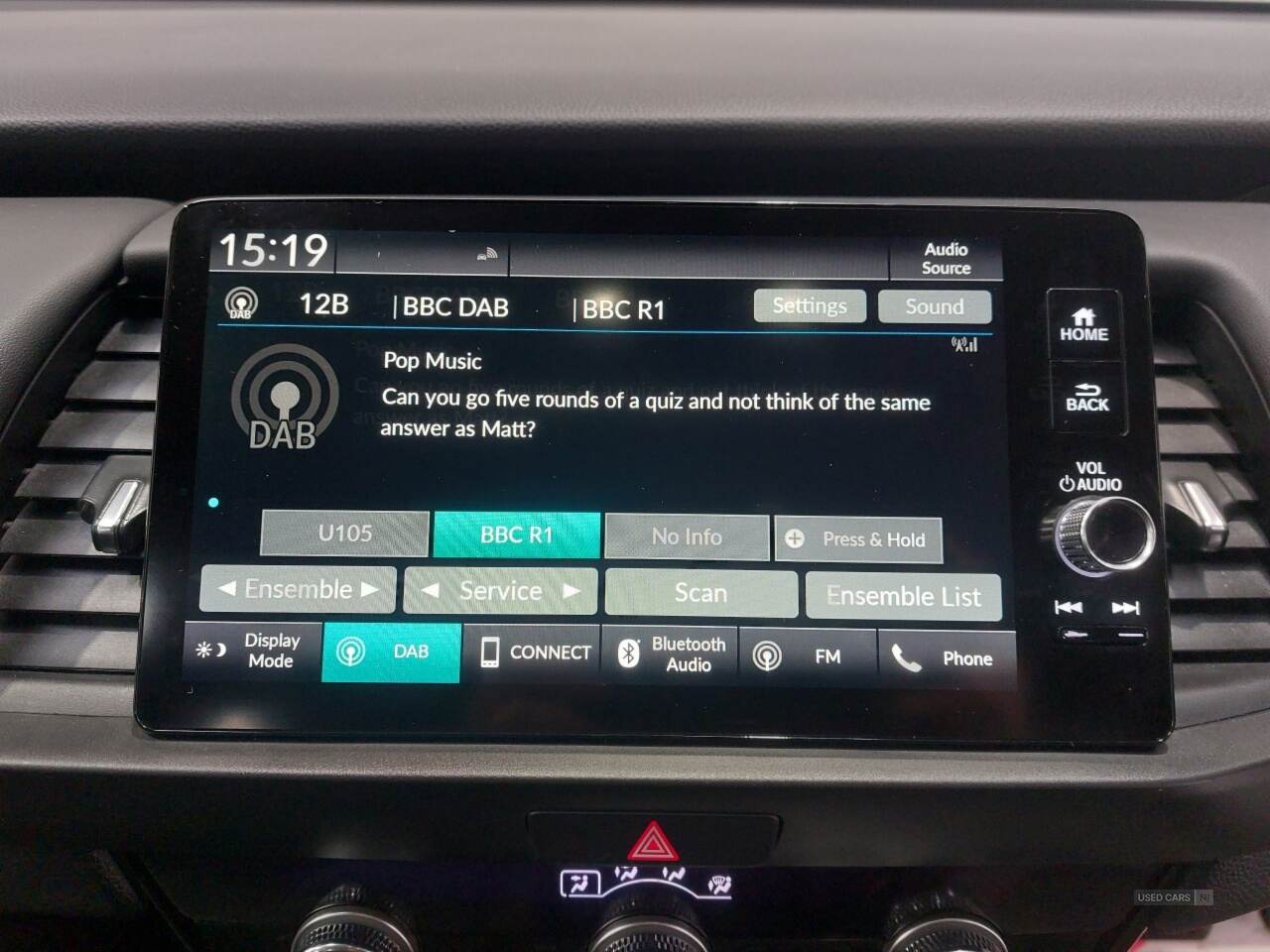 Jul 2022 Honda Jazz 1.5 i-MMD Hybrid SR 5dr eCVT