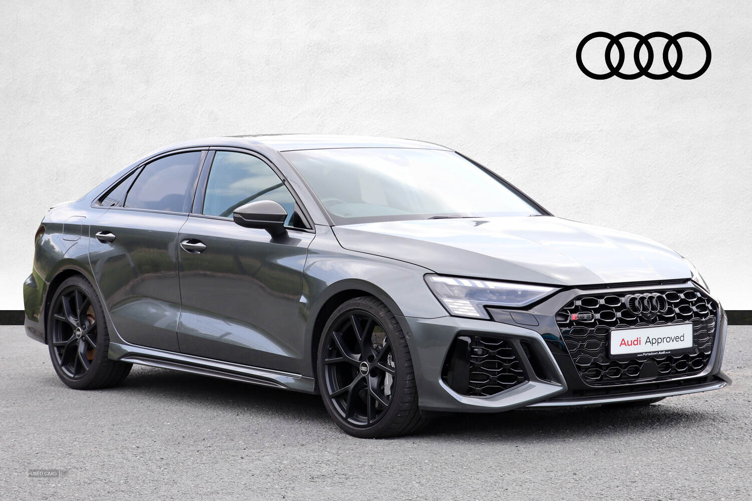 Nov 2022 Audi RS3 RS 3 TFSI Quattro Carbon Black 4dr S Tronic