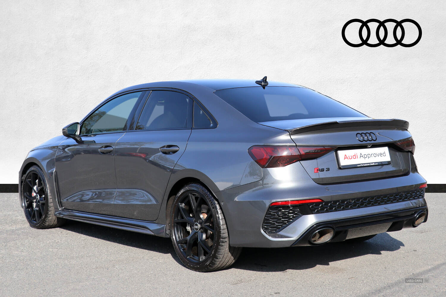 Nov 2022 Audi RS3 RS 3 TFSI Quattro Carbon Black 4dr S Tronic