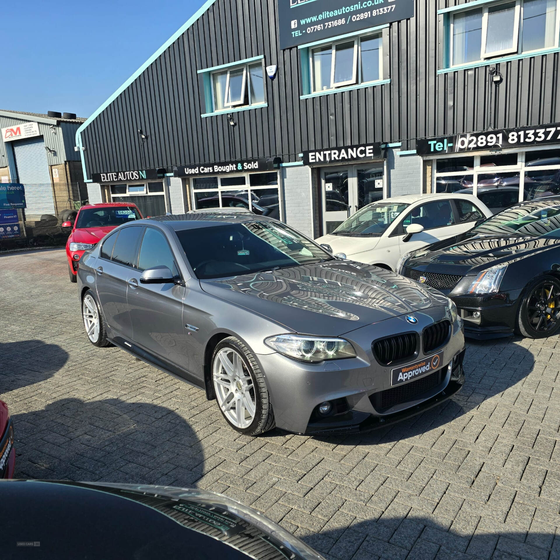 Apr 2015 BMW 5 Series 520d [190] M Sport 4dr Step Auto