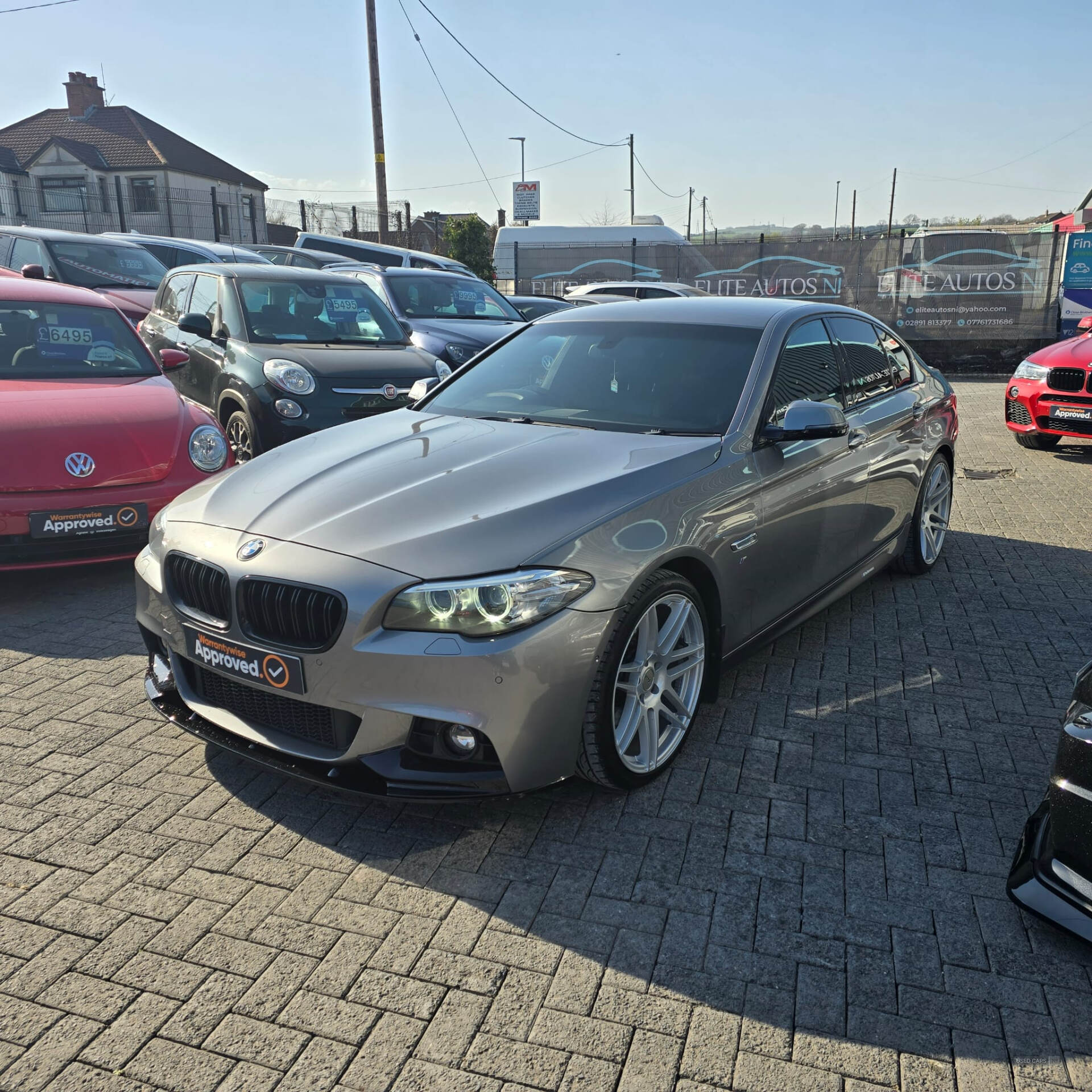 Apr 2015 BMW 5 Series 520d [190] M Sport 4dr Step Auto