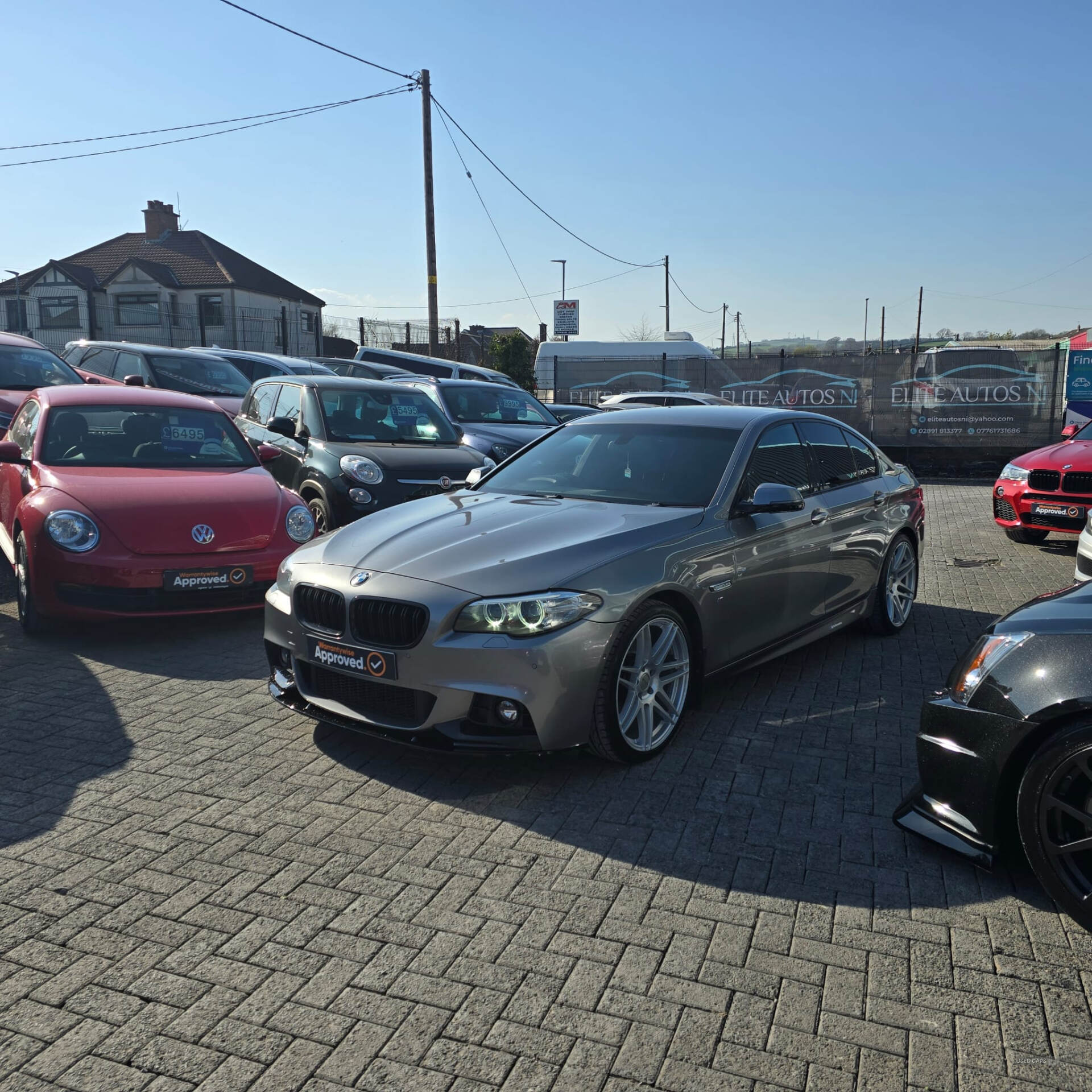 Apr 2015 BMW 5 Series 520d [190] M Sport 4dr Step Auto