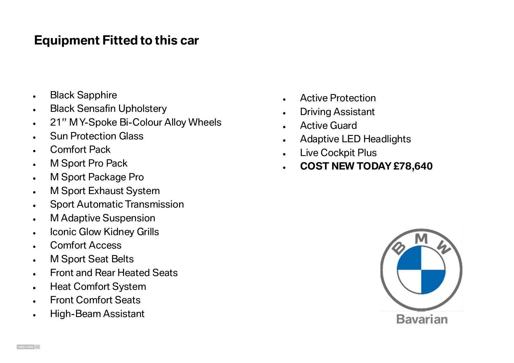 May 2024 BMW X5 xDrive30d MHT M Sport 5dr Auto