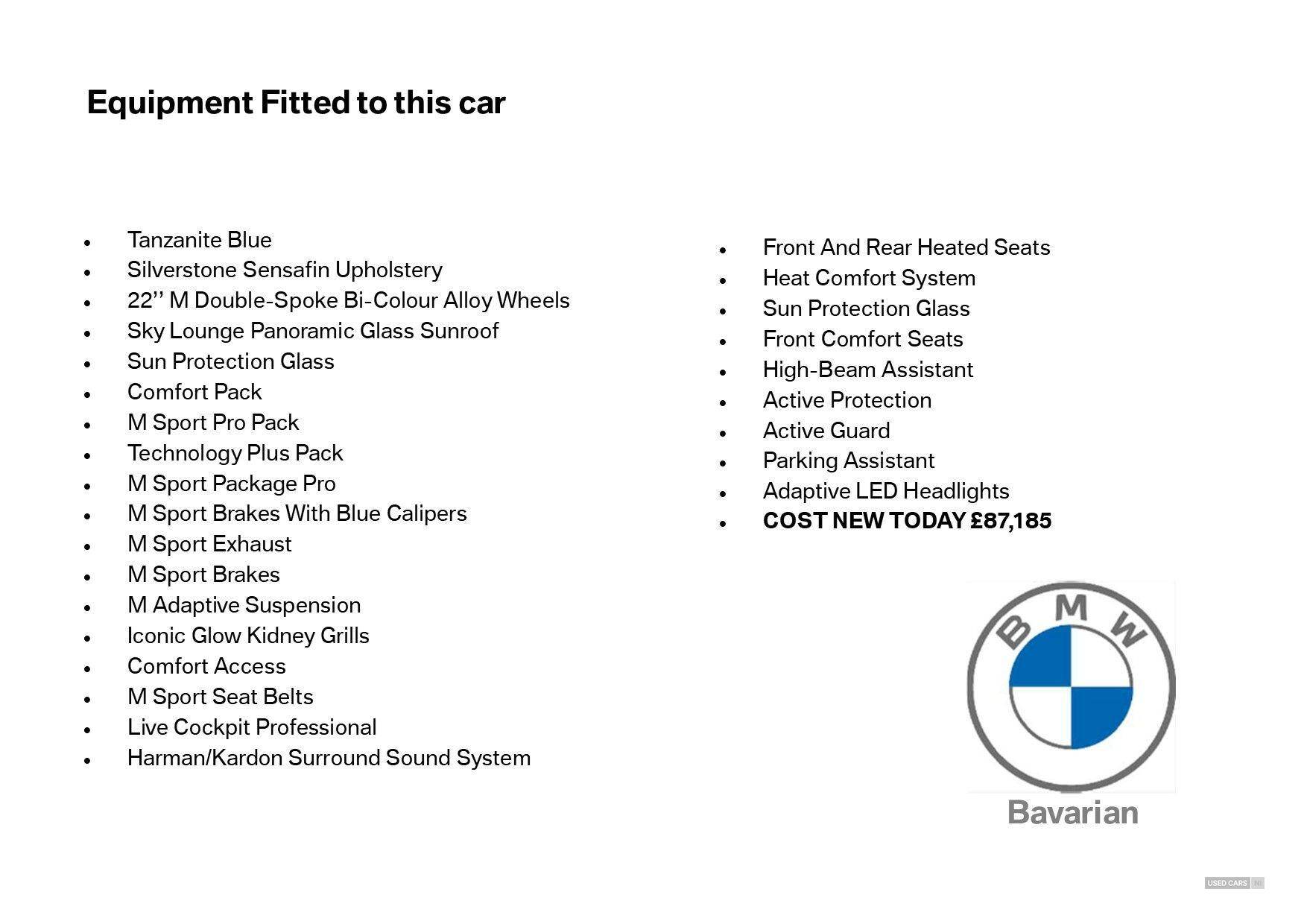 Apr 2024 BMW X5 xDrive30d MHT M Sport 5dr Auto