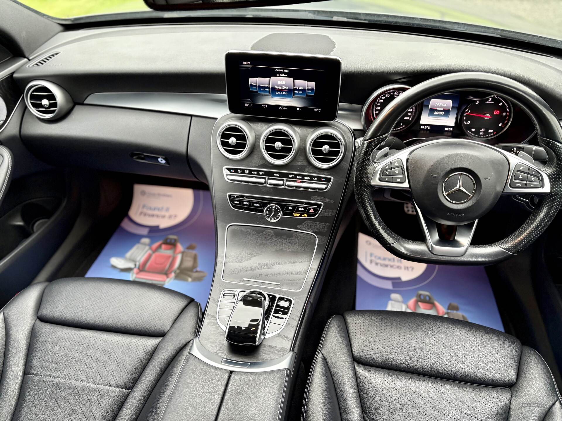 Mercedes C-Class DIESEL SALOON in Antrim