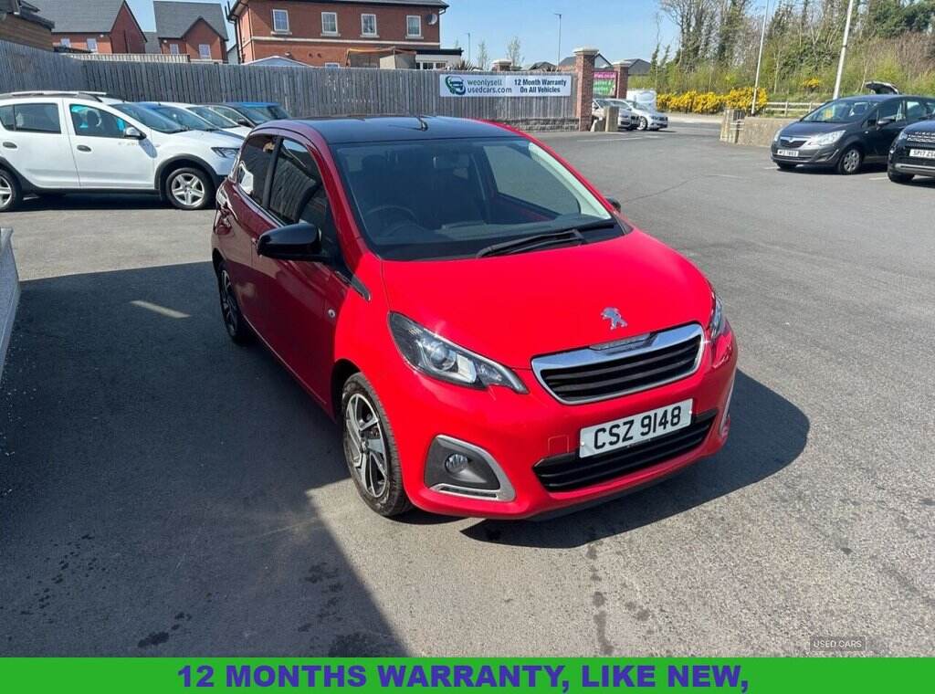 Jan 2019 Peugeot 108 1.0 72 Allure 5dr