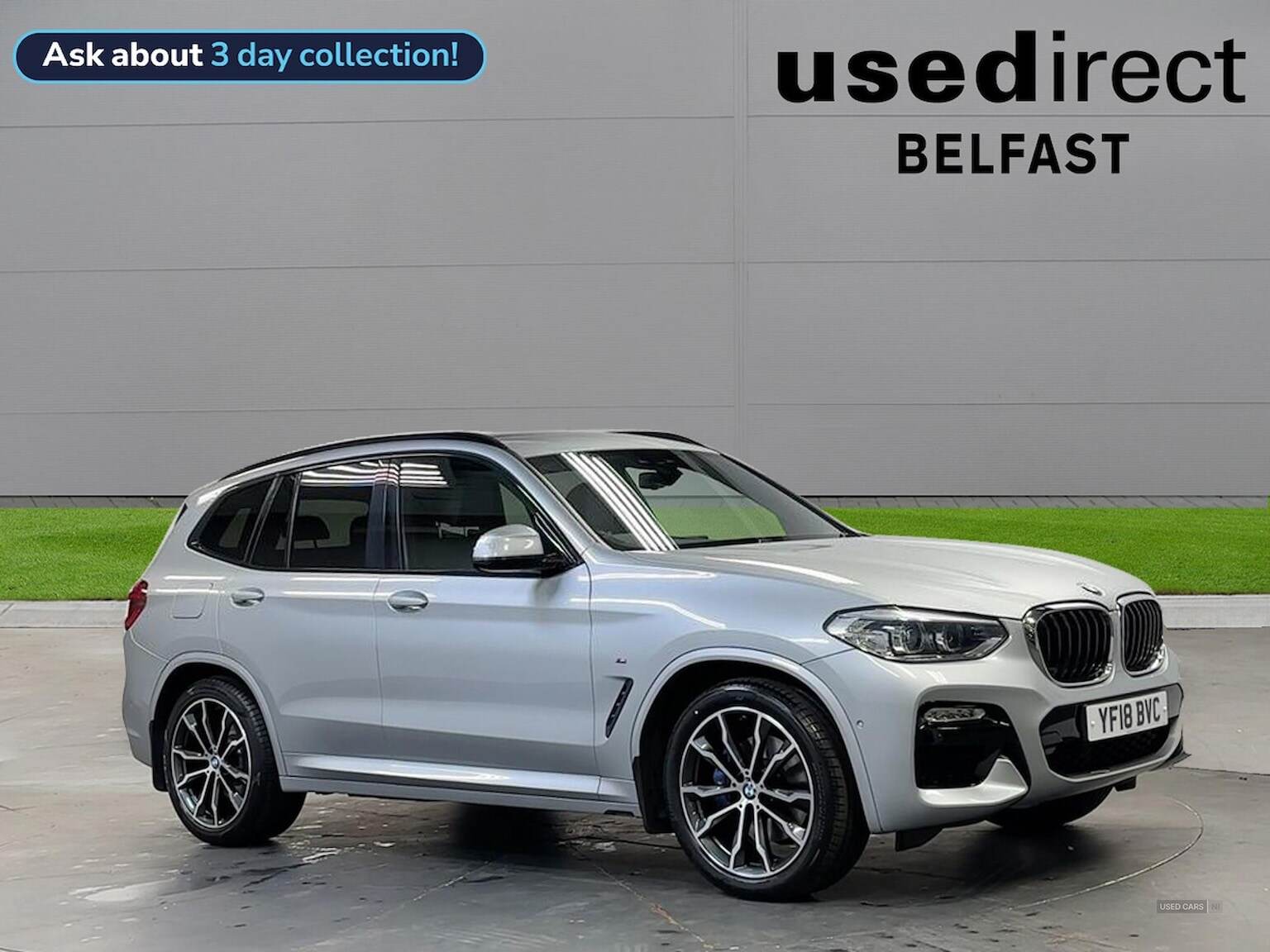Jun 2018 BMW X3 Xdrive20D M Sport 5Dr Step Auto